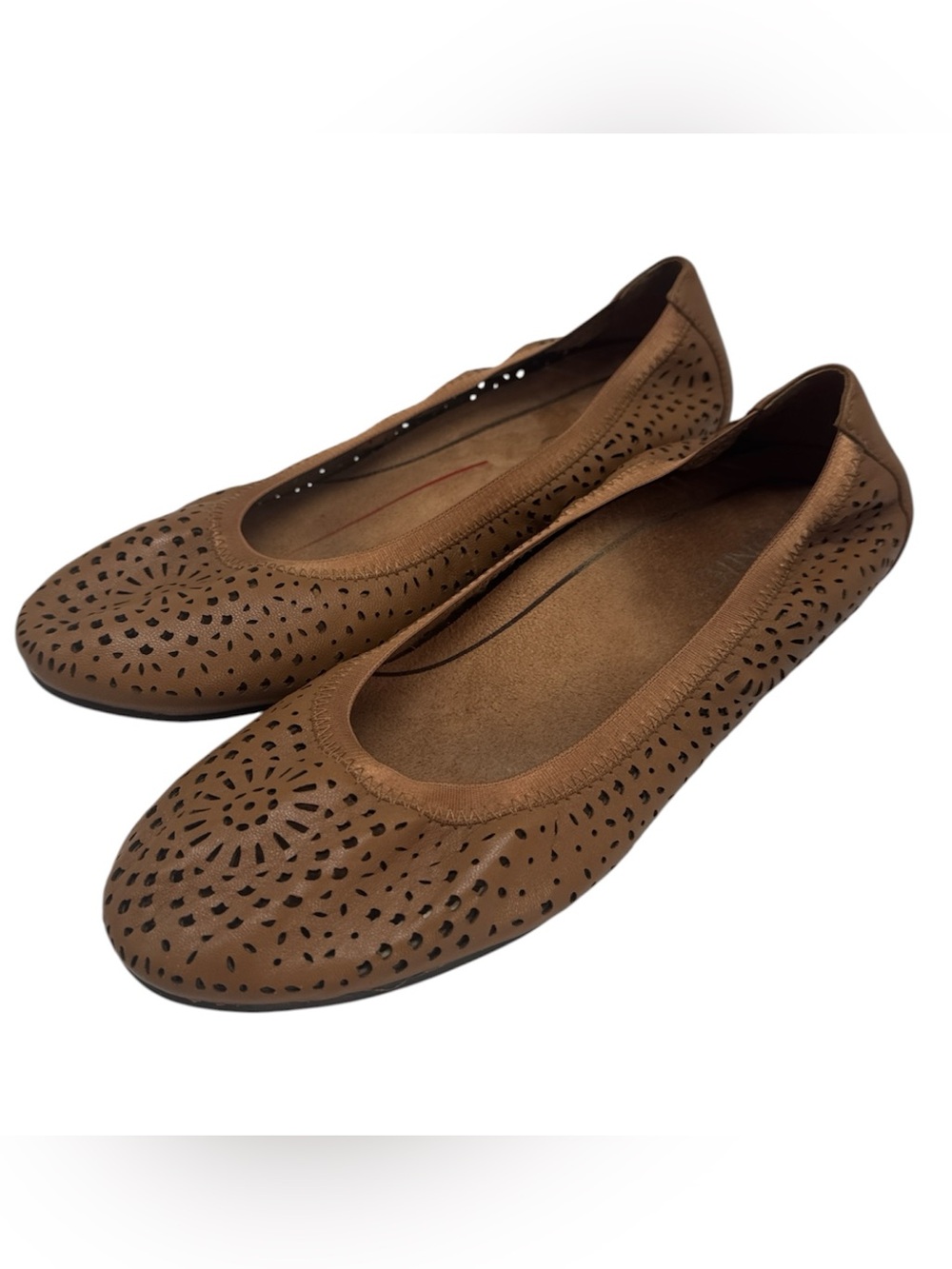 Vionic Women's Robyn Ballet Flats Brown Size 7